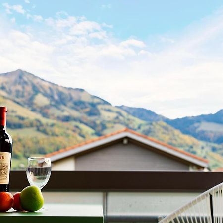 Gruyere Alpes Appartement 3 Chambres Bbq Parking Neirivue Exteriér fotografie