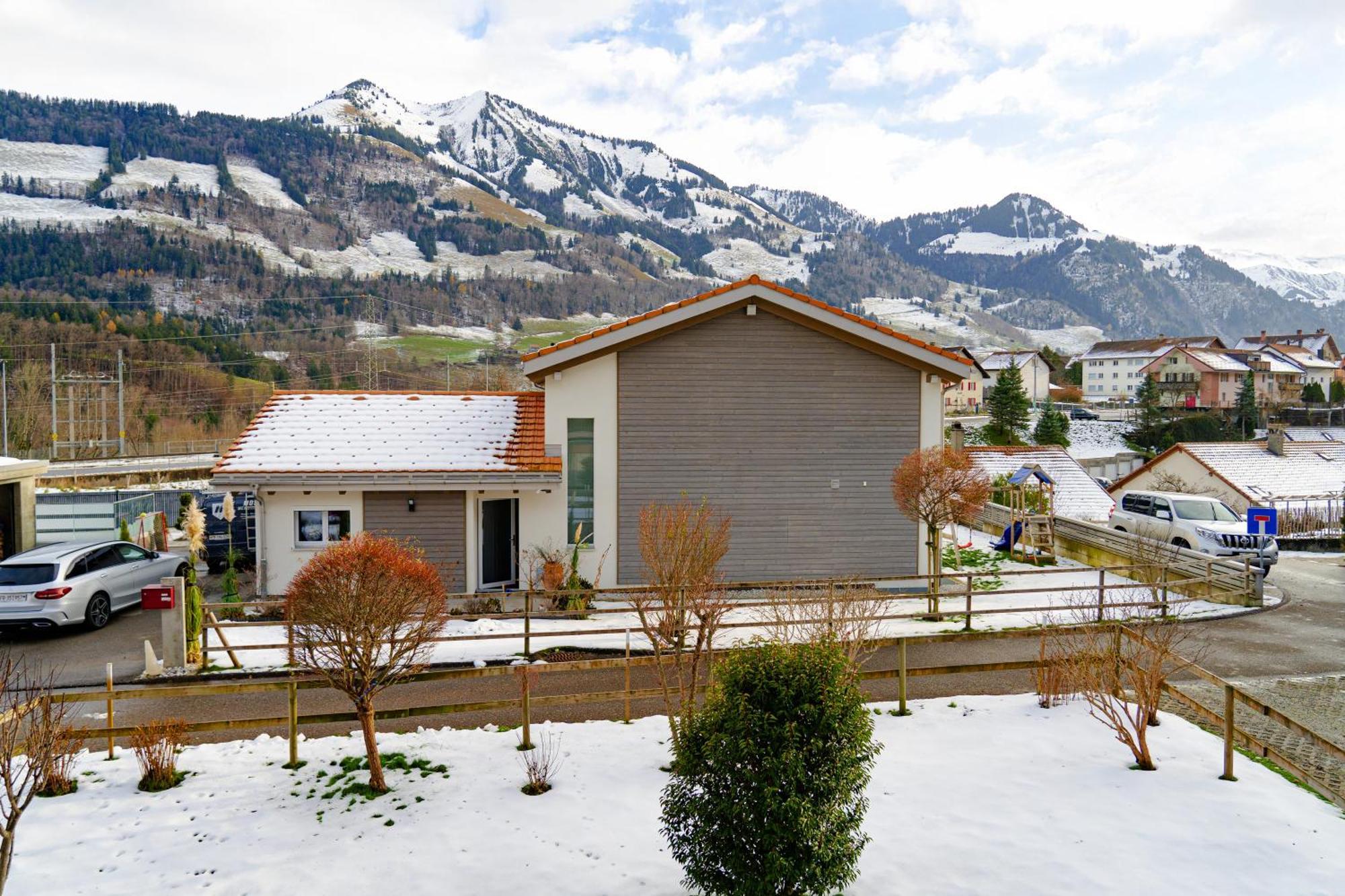 Gruyere Alpes Appartement 3 Chambres Bbq Parking Neirivue Exteriér fotografie